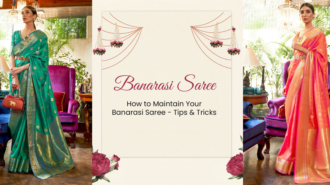 Shop your favorite Banarasi silk sarees online